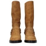 Chloé Brown Leather Ankle Boots - Image 3