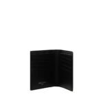 Maison Margiela Black Calf Leather Bos Taurus Wallet - Image 3