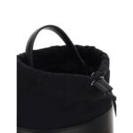 Geantă Maison Margiela Calfskin Bucket Neagră din Piele - imagine 4
