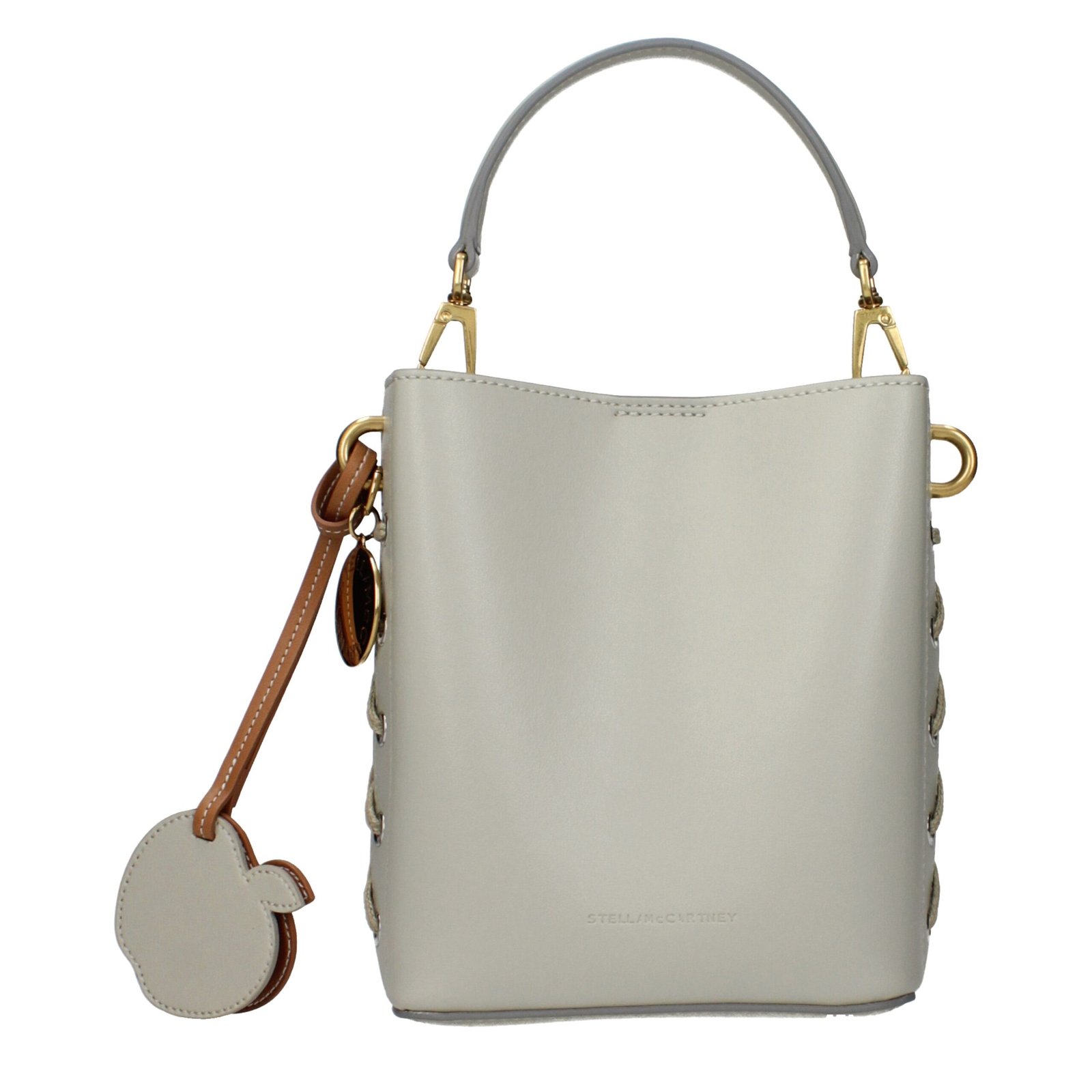 9870311-1.jpeg Stella McCartney Gray Leather Handbag - Image 1