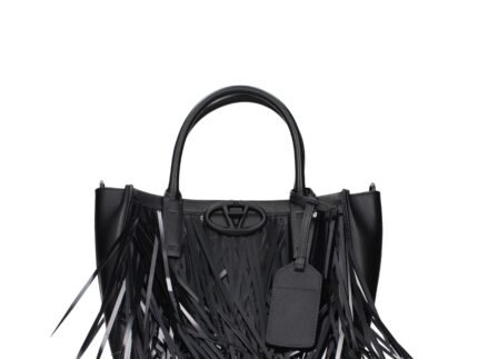 Geantă Valentino Garavani Neagră din Piele