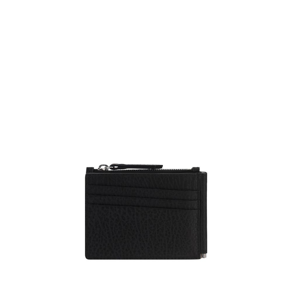 9902551.jpeg Maison Margiela Black Calf Leather Bos Taurus Wallet - Image 1