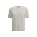 Fendi White Viscose T-Shirt