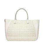 Geantă Valentino Garavani Bej din Piele