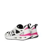 Valentino Garavani White Fabric Athletic Sneakers - Image 4