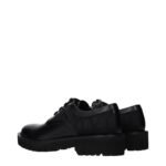 Valentino Garavani Black Leather Oxfords And Derbies - Image 4