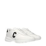 Celine White Leather Athletic Sneakers - Image 2