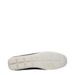 Prada Blue Leather Slip-On Loafers - Image 5
