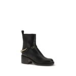 Chloé Black Lamb Ovis Aries Aries Ankle Boots - Image 2