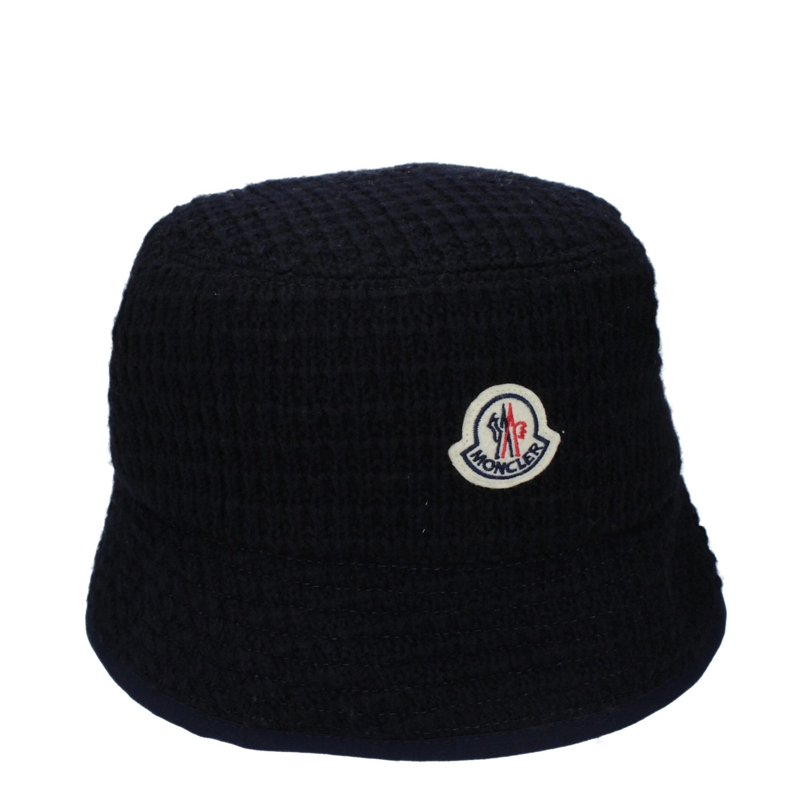 9980965-1.jpeg Moncler Blue Wool Bucket Hat - Image 1