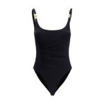 Versace Black Polyamide One-Piece Swimsuit