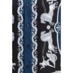 Versace Blue Silk Pattern Shirt - Image 3