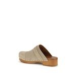 Chloé Beige Calf Leather Bos Taurus Clogs - Image 3