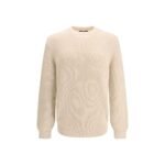 Fendi Beige Fleece Wool Sweatshirt