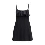 Chloé Black Cotton Casual Dress