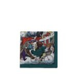 Burberry Multicolor Silk Scarf