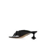 Loewe Black Lamb Leather Sandals - Image 3