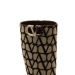 Valentino Garavani Beige Canvas Boots - Image 4