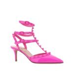 Valentino Garavani Multicolor Calfskin High Heel Pumps - Image 2