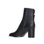 Valentino Garavani Black Calfskin Ankle Boots - Image 3