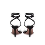 Aquazzura Black Calfskin High Heel Pumps - Image 3