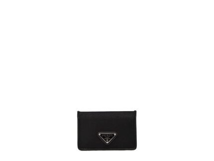 Prada Black Nylon Cardholder