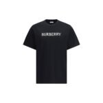 Burberry Black Cotton T-Shirt