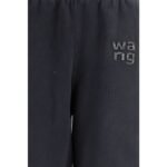 Alexander Wang Black Cotton Joggers (Workout Pants) - Image 3