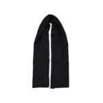 Givenchy Black Virgin Wool Scarf - Image 2