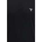 Prada Black Fleece Wool T-Shirt - Image 3