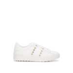 Valentino Garavani White Leather Low Top Sneakers