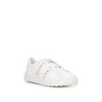 Valentino Garavani White Leather Low Top Sneakers - Image 2