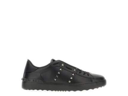 Sneakers Valentino Garavani Negri din Piele