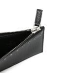 Valentino Garavani Black Calfskin Cardholder - Image 3