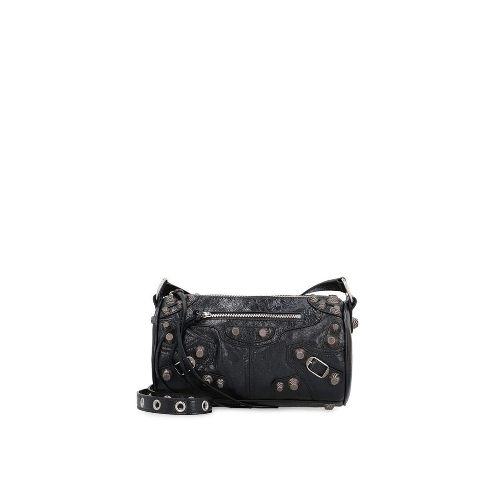 10199563-1.jpeg Balenciaga Black Lamb Leather Shoulder Bag - Image 1