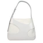 Salvatore Ferragamo White Leather Shoulder Bag