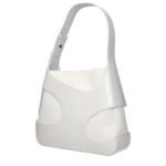 Salvatore Ferragamo White Leather Shoulder Bag - Image 2