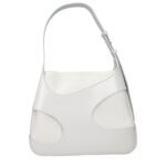 Salvatore Ferragamo White Leather Shoulder Bag - Image 3