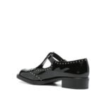 Balerini Miu Miu Negri din Piele - imagine 3
