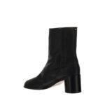 Maison Margiela Brown Calf Leather Bos Taurus Ankle Boots - Image 3