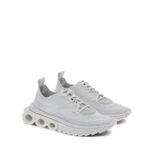 Salvatore Ferragamo White Nylon Athletic Sneakers - Image 2