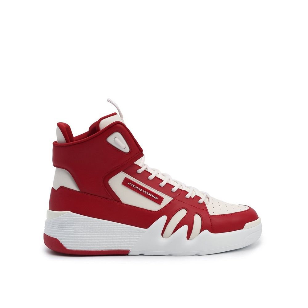 10218624.jpeg Giuseppe Zanotti Multicolor Calfskin High Top Sneakers - Image 1