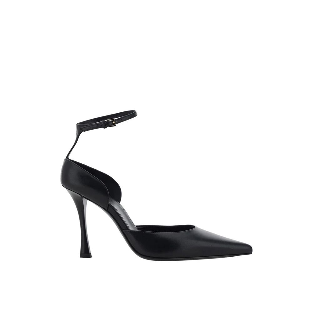 10218654.jpeg Givenchy Black Lamb Leather High Heel Pumps - Image 1