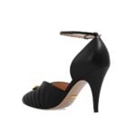 Gucci Black Leather High Heel Pumps - Image 3