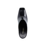 Prada Black Calfskin Mules - Image 4