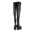 Prada Black Calfskin Over The Knee - Image 3