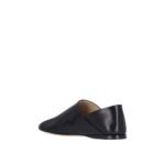 Loewe Black Lamb Leather Slip-On Loafers - Image 3
