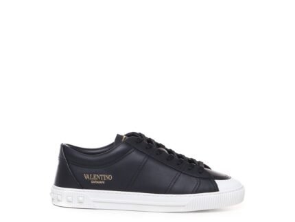 Sneakers Valentino Garavani Negri din Piele