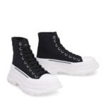 Sneakers Alexander McQueen Negri din Pânză - imagine 2