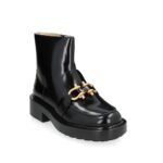 Bottega Veneta Black Calfskin Ankle Boots - Image 2